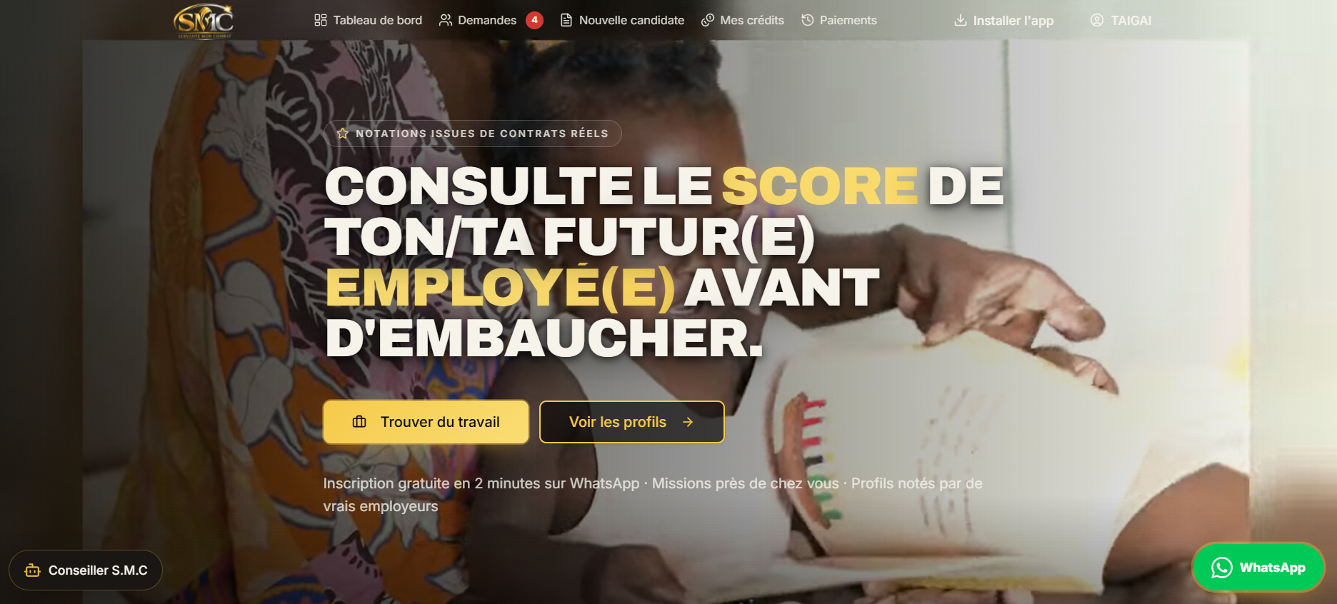 SMC Selon Moi — platform preview