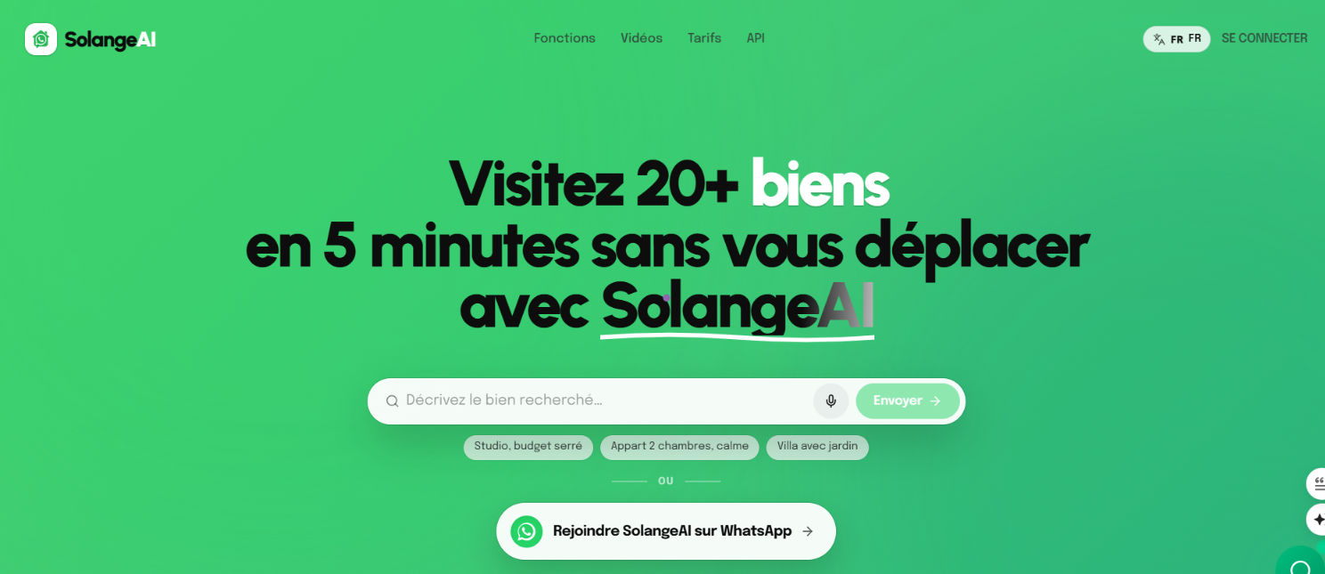 SolangeAI — platform preview